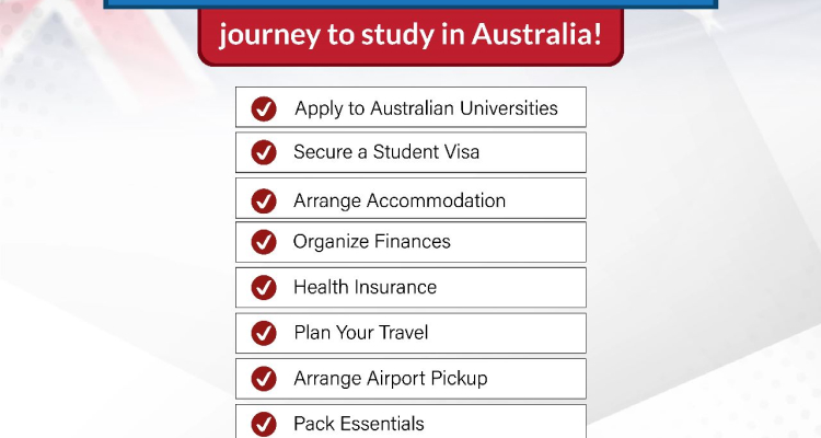 Essential Checklist before you pursue your journey to study in Australia.