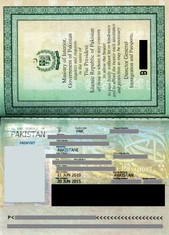 passport image documents