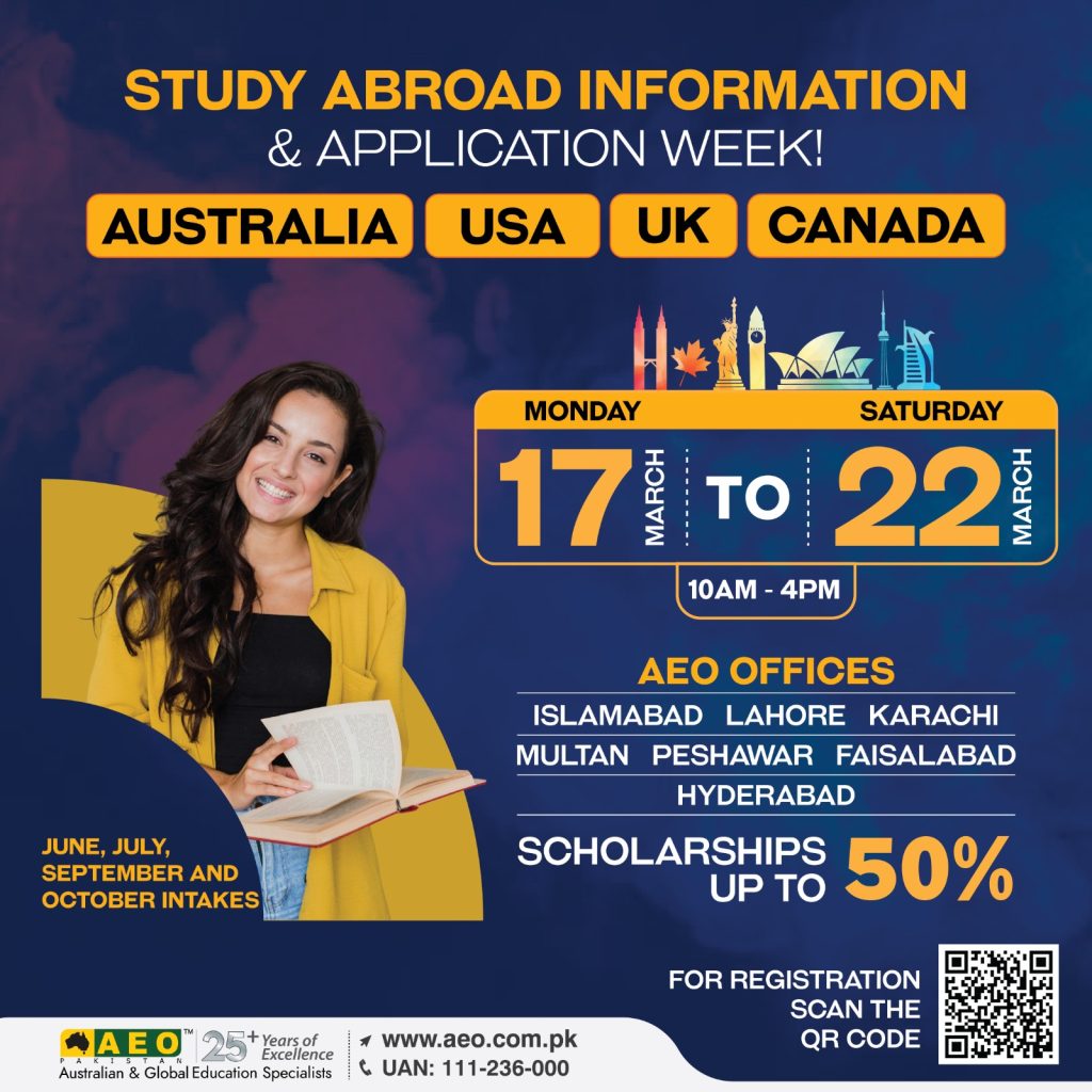 Study Abroad information & Application Week