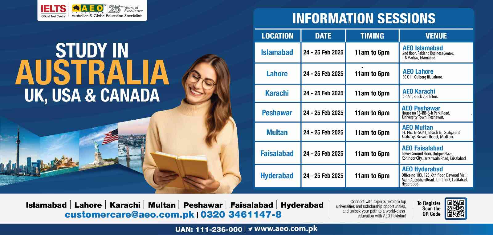 AEO Study Aborad Information Sessions