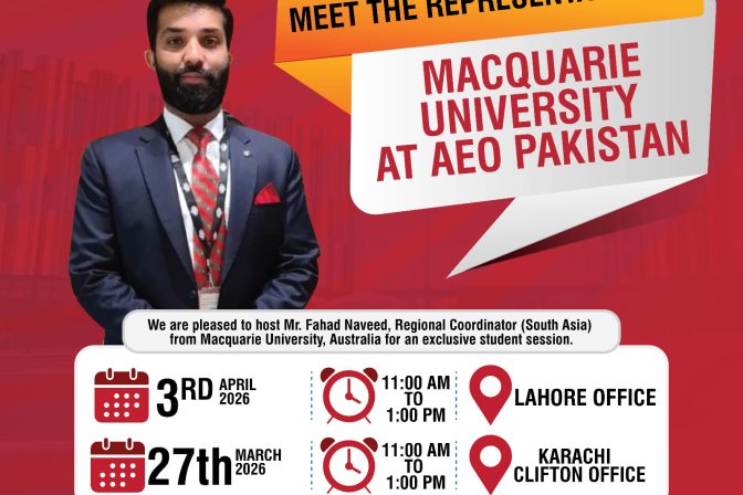 Meet with Our Representative in Lahore on 3rd April