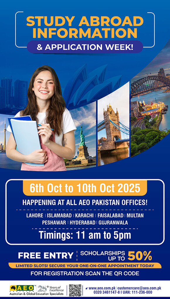 Study Abroad Information & Applications week