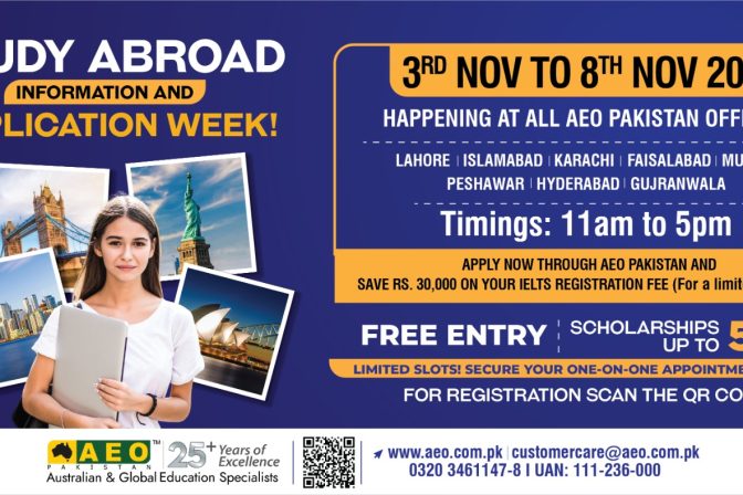 Study Abroad Information & Application Week!