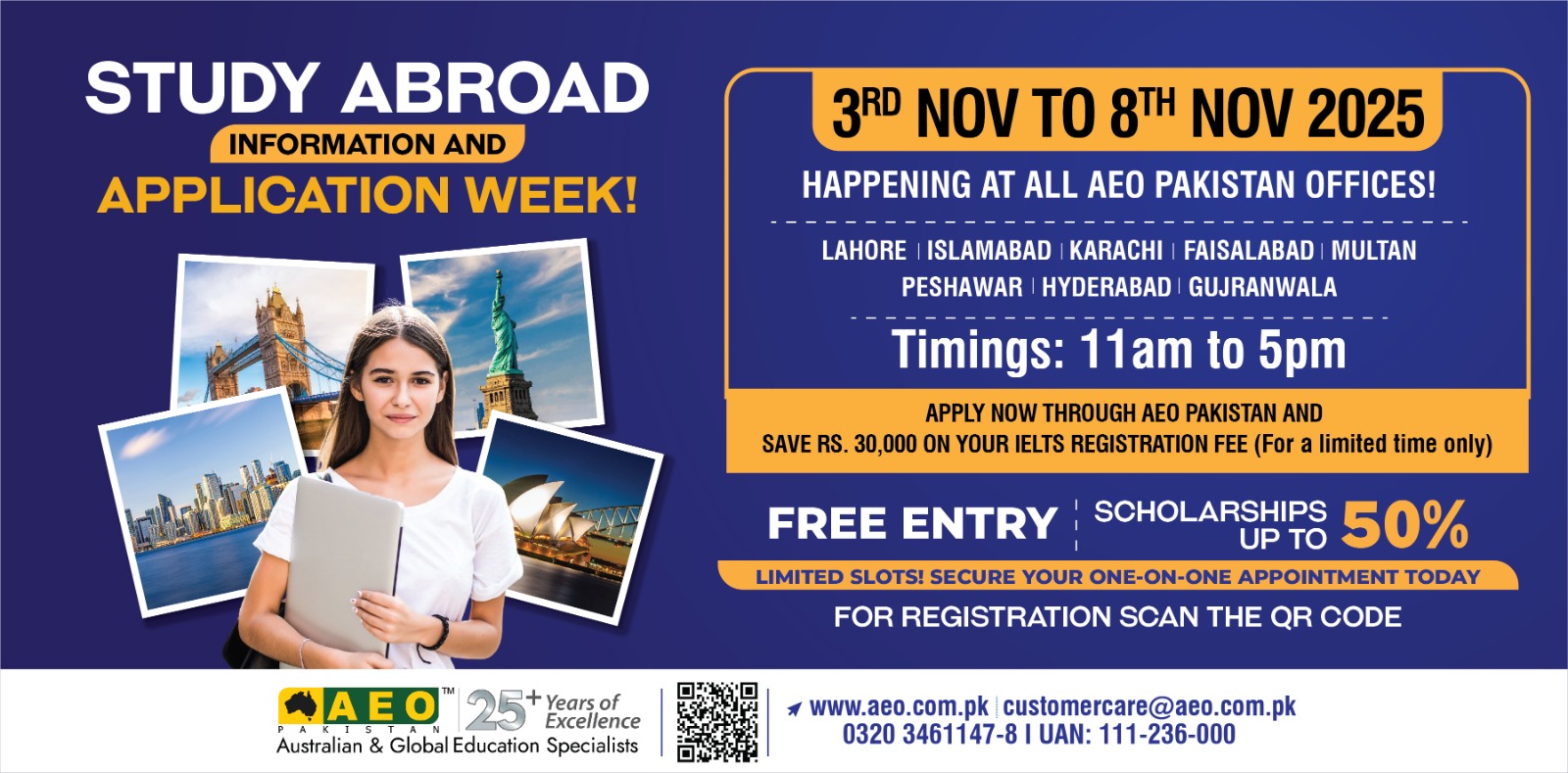 Study Abroad Information & Application Week!