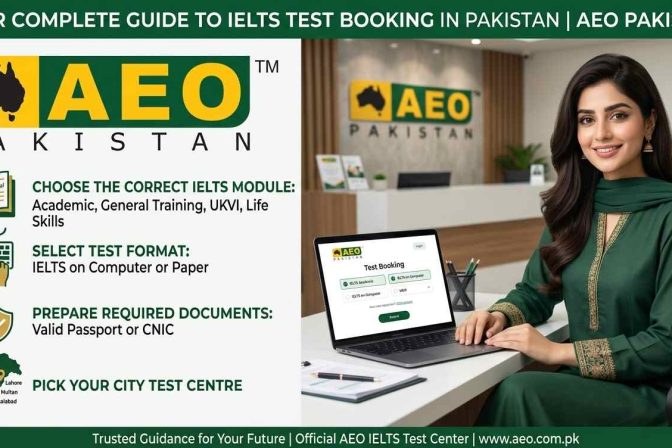 IELTS Test Booking Pakistan Complete Guide for Test Takers