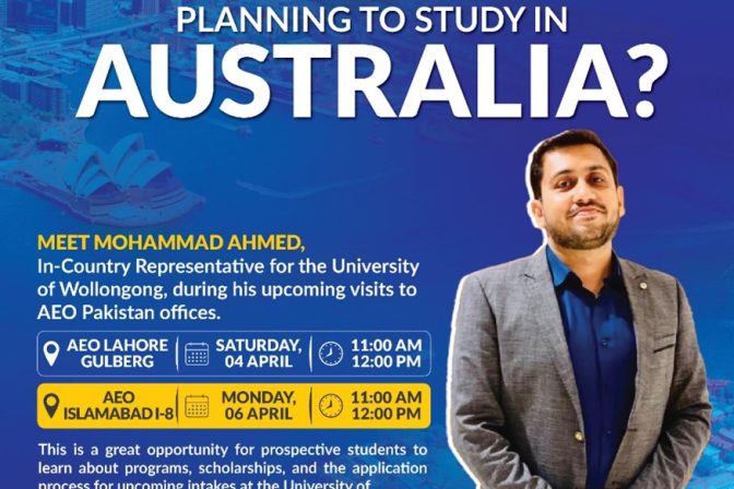 Meet with Our Representative in Islamabad on 6th April