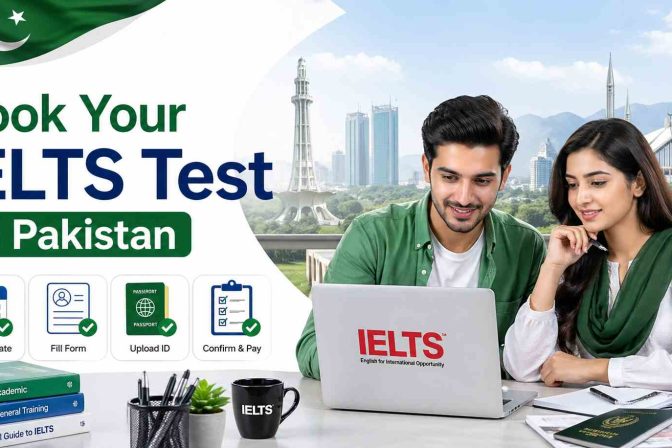 Book your IELTS Test in Pakistan: Complete Step-by-Step Guide