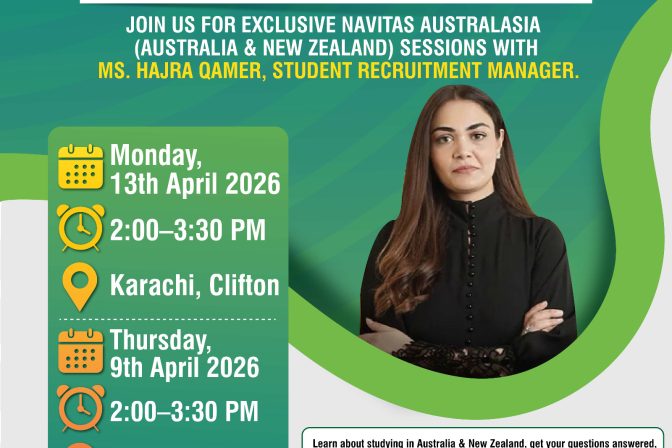 Exclusive Navitas Australasia (Australia & New Zealand) Session on 13th April