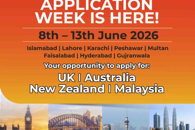STUDY ABROAD APPLICATION WEEK