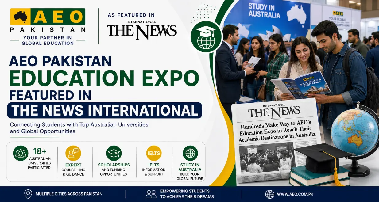 AEO Pakistan Education Expo Featured in The News