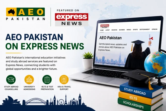 AEO Pakistan Education Expo Featured in The News