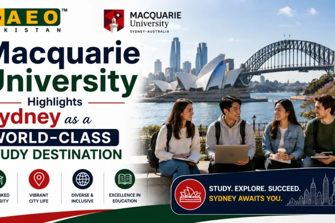 Macquarie University Highlights Sydney as a World-Class Study Destination