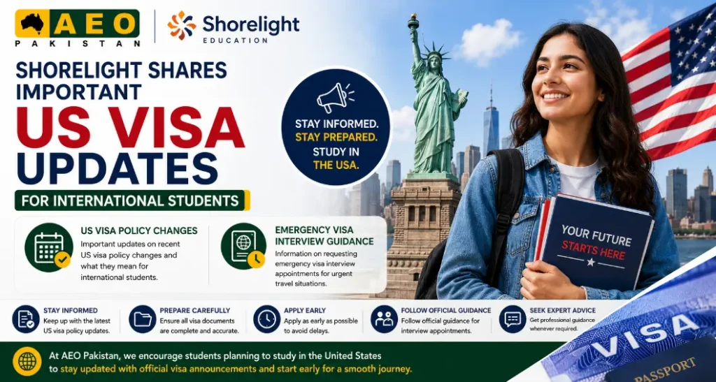 Shorelight Shares Important US Visa Updates