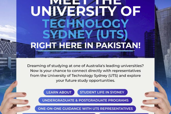 Meet the University of Technology Sydney (UTS) on 13th August