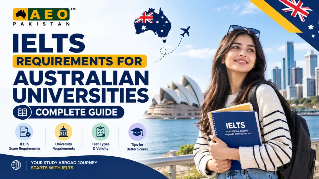IELTS Requirements for Australian Universities Complete Guide