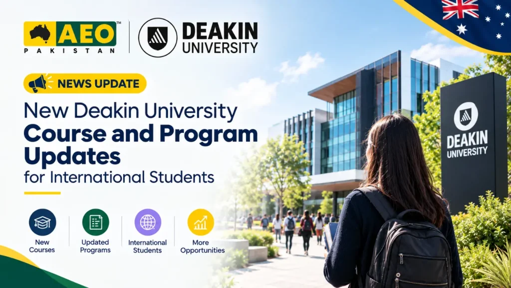 New Deakin University Course and Program Updates for International Students