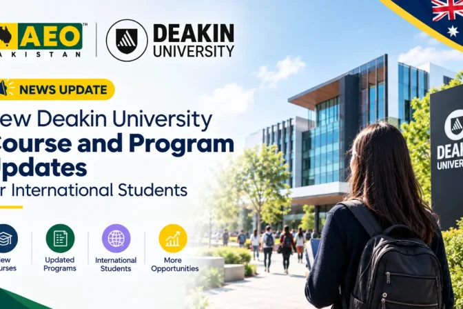 New Deakin University Course and Program Updates for International Students