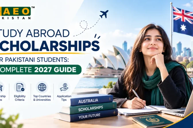 Study Abroad Scholarships for Pakistani Students: Complete 2027 Guide