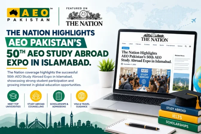 The Nation Highlights 50th AEO Study Abroad Expo in Islamabad