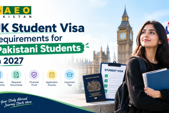UK Student Visa Requirements for Pakistani Students in 2027