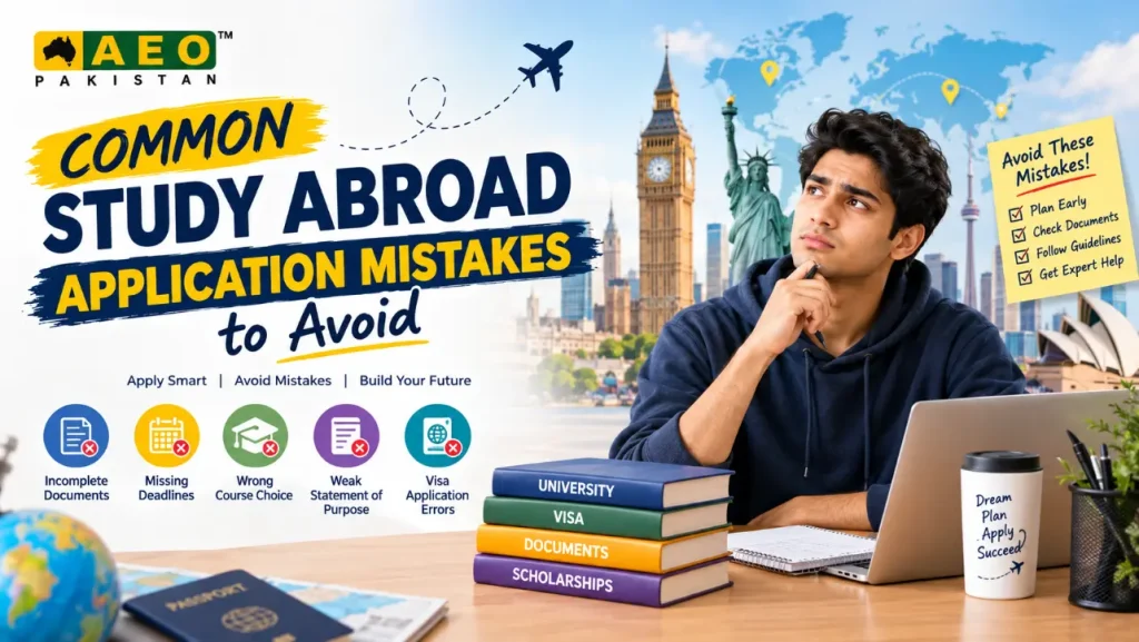 Common Study Abroad Application Mistakes to Avoid
