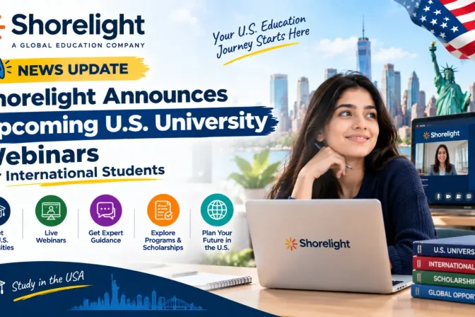Shorelight Announces Upcoming U.S. University Webinars for International Students