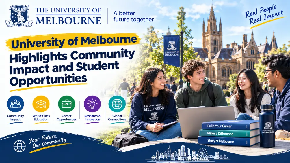 University of Melbourne Highlights Community Impact and Student Opportunities